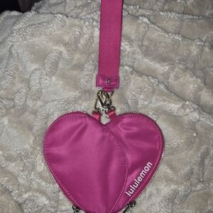 lululemon athletica Fuchsia Heart Mini Bag